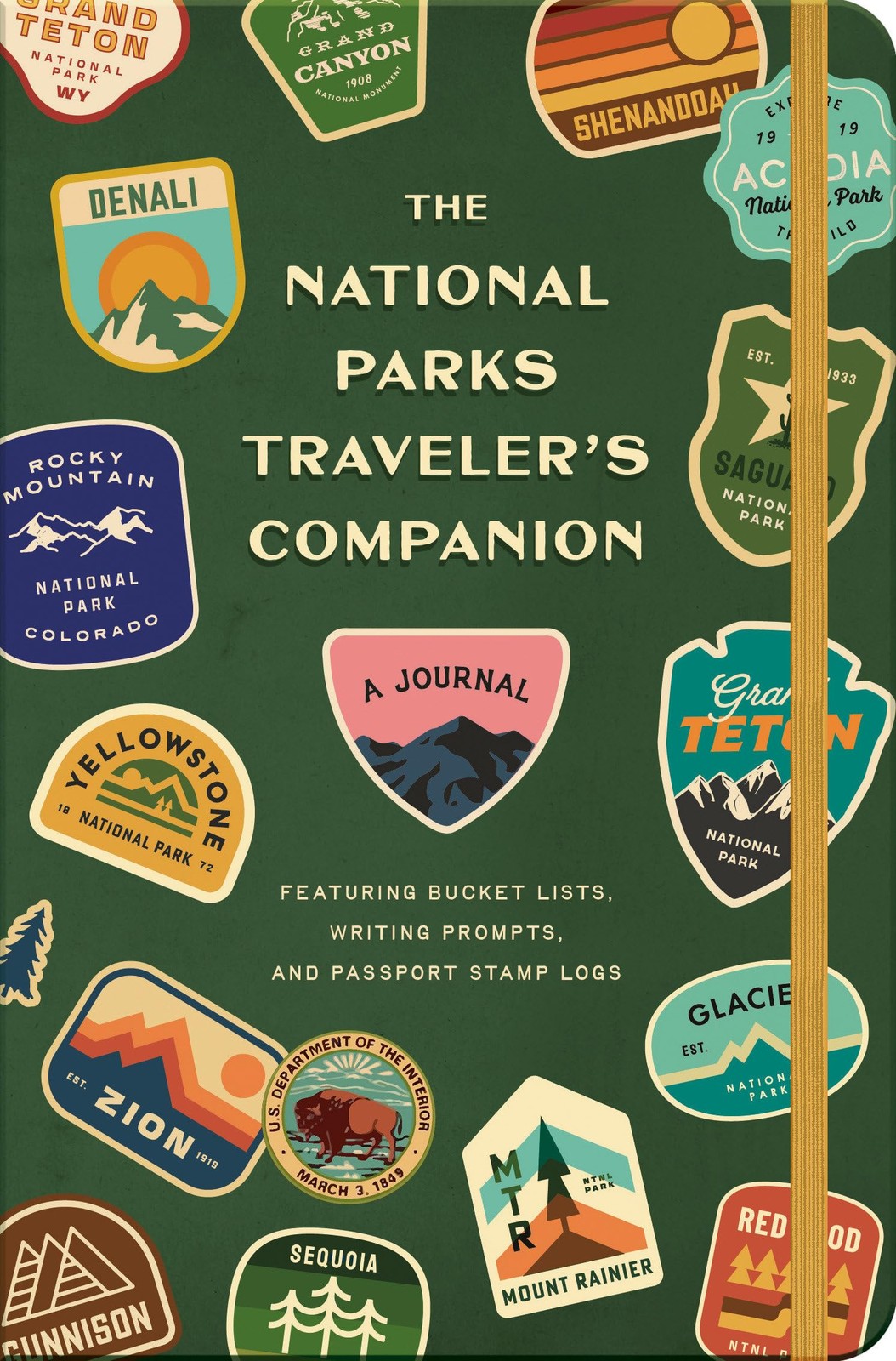 The National Parks Traveler’s Companion: A Journal Featuring Bucket Lists, Writ,