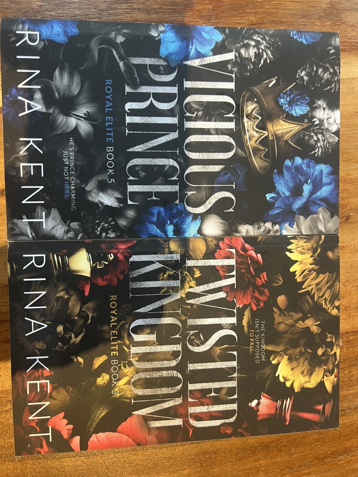 RINA KENT Royal Elite Complete Series Set of 8 Original Paperbacks