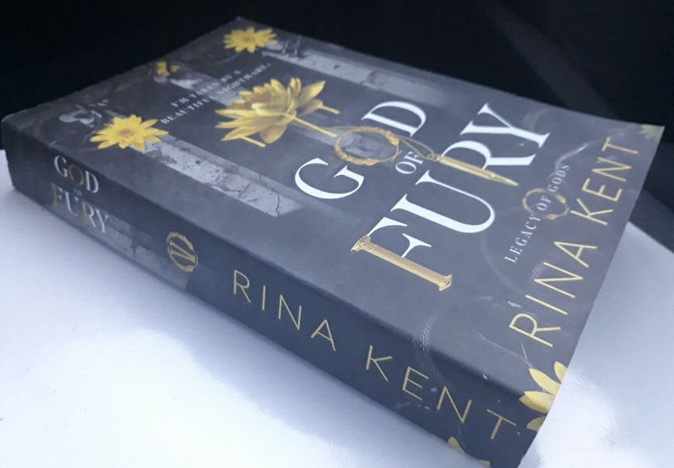 God of Fury by Rina Kent – Legacy of Gods series Book 5 2023 Paperback #BookTok
