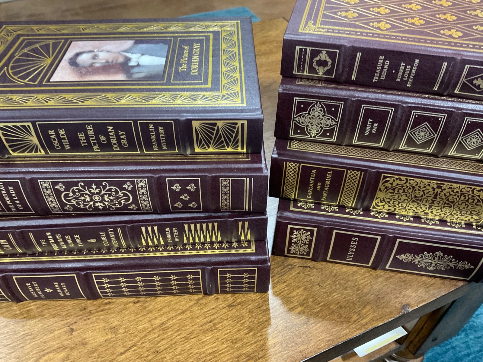 The Franklin Library Lot 8 Classic Literature Books ~ Beautiful ~