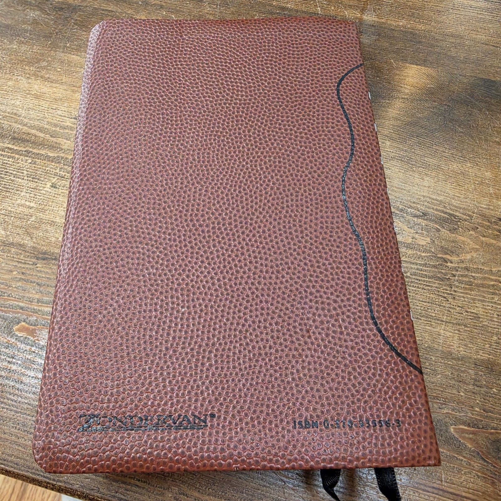 Sports Devotional Bible Zondervan 2002 New International Version NIV Football