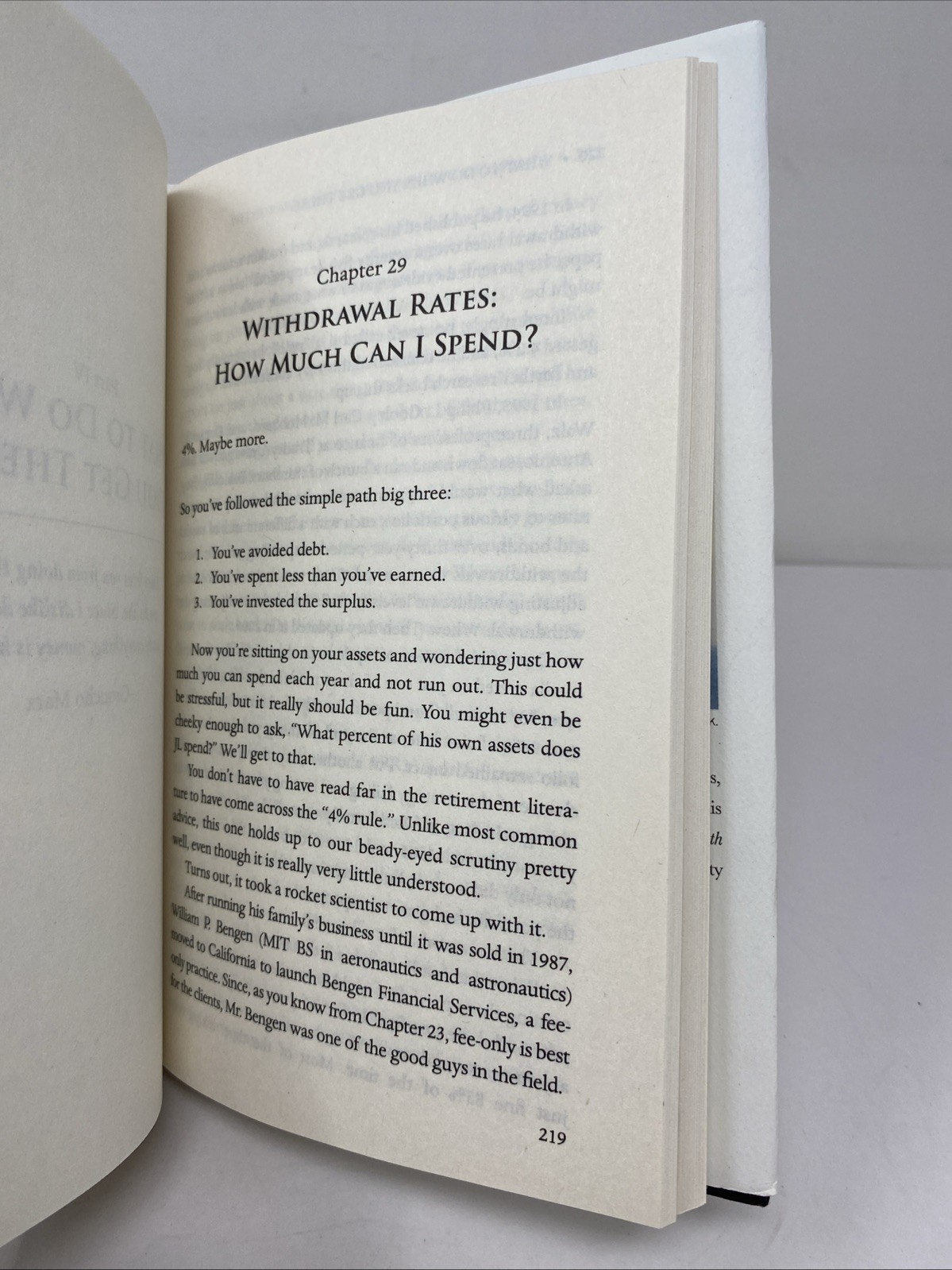 Simple Path to Wealth Hardcover JL Collins Clean Pages Revised Expanded 2025 Ed