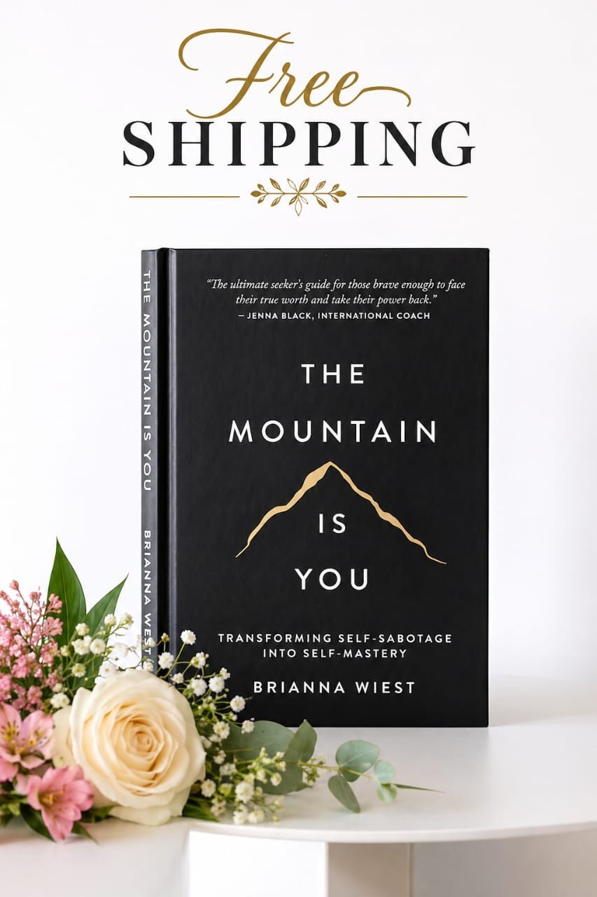 The Mountain Is You by Brianna Wiest Motivational Self Help Book English