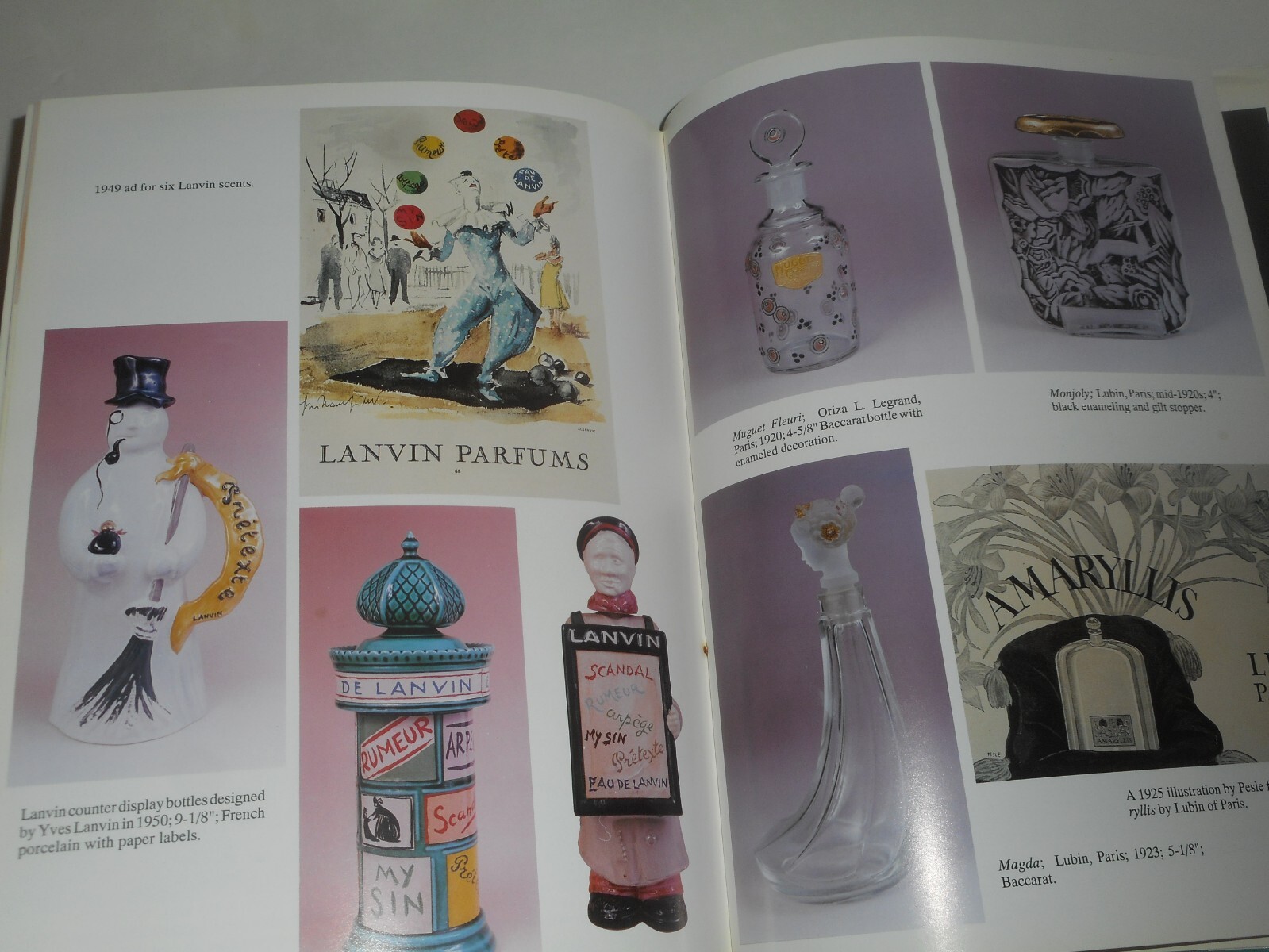 Commercial Fragrance Bottles Joanne Dubbs Ball SIGNED Dorothy Hehl Toren HC/DJ