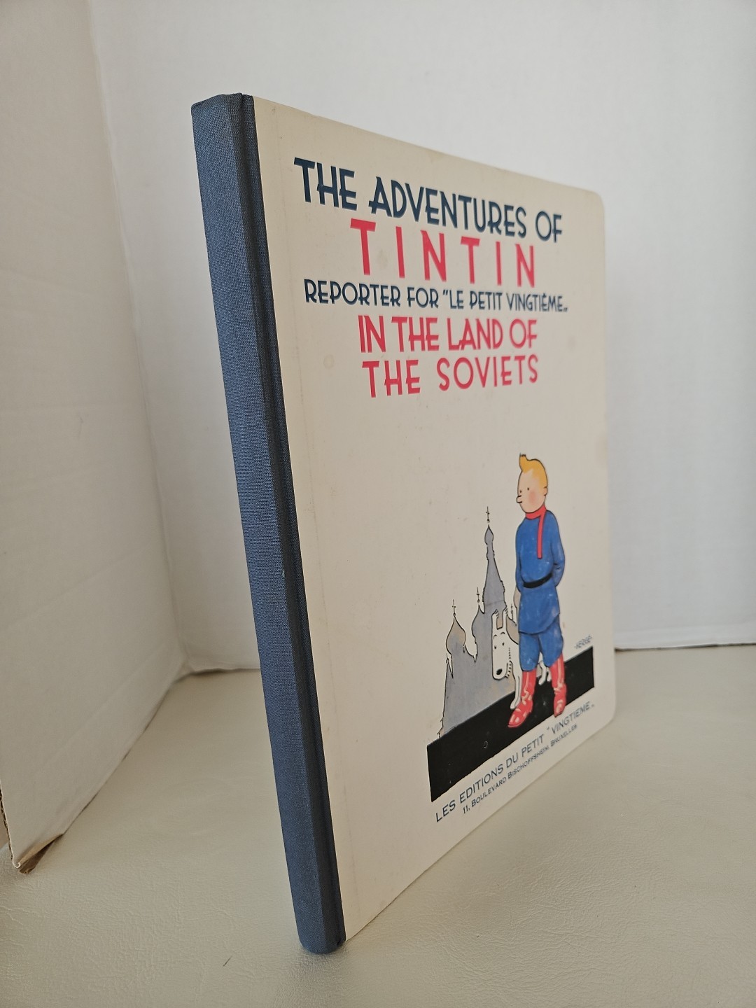 THE ADVENTURES OF TINTIN, REPORTER FOR “LE PETIT~Herge~ Hardcover~1998