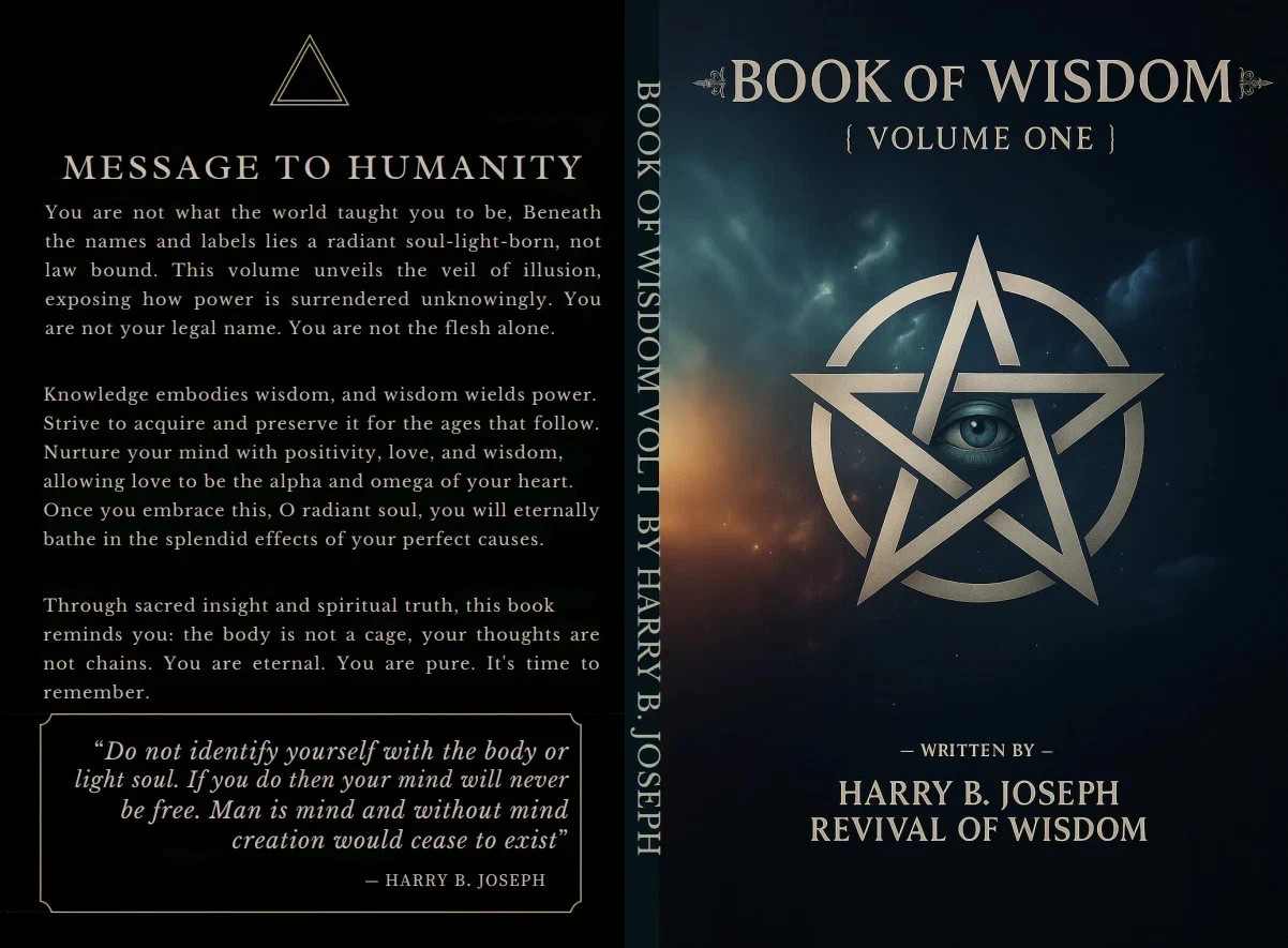 Book of Wisdom Volumes 1 & 2 by Harry B. Joseph (Paperback 2-Book Bundle)…