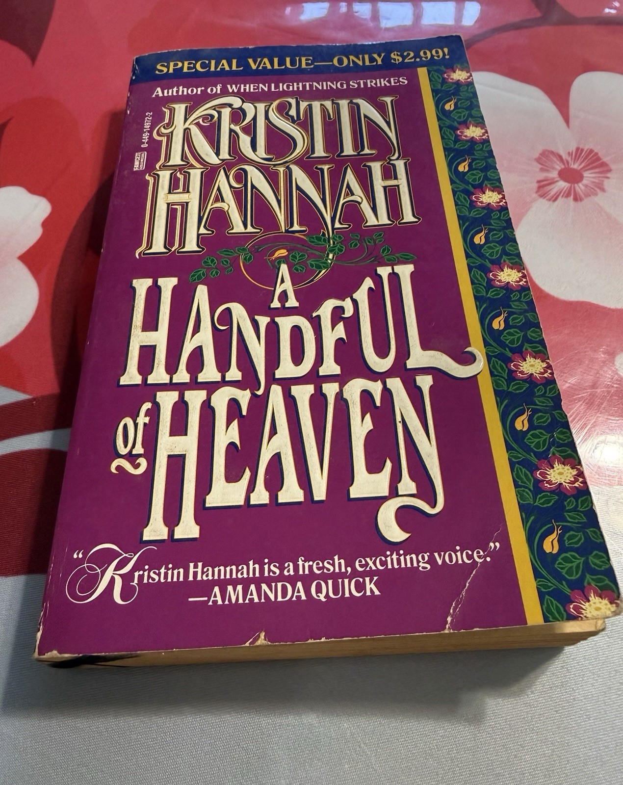 Handful of Heaven by Kristin Hannah (1995, Mass Market)