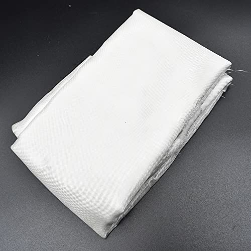 Fiberglass Cloth Mat 1.5oz 106x50in White Woven Mesh for Resin Repair Boat Auto