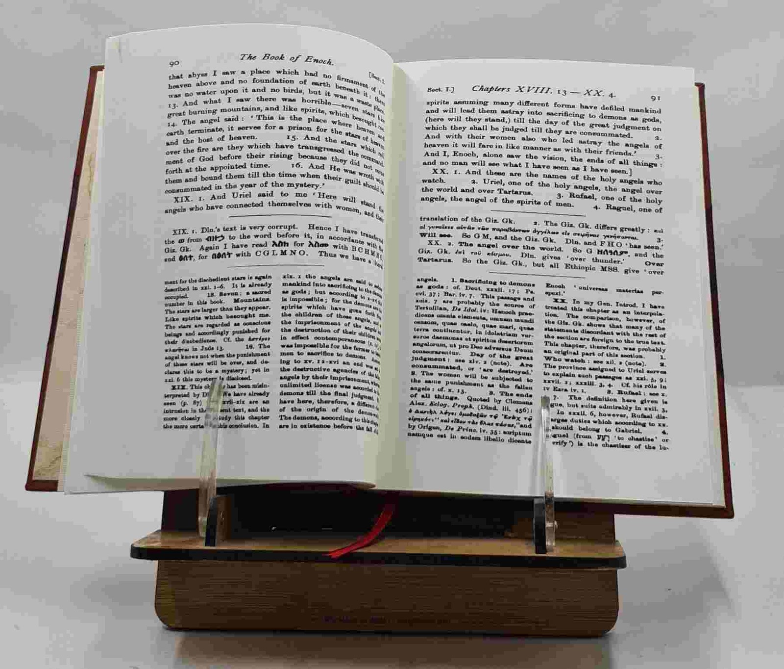 The Book Of Enoch 1893 By Dillmann, R. H. Charles [Leather Bound]