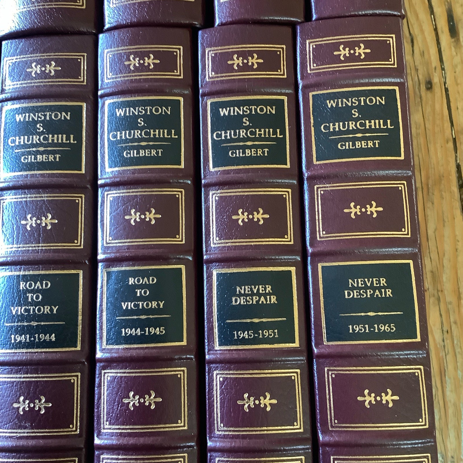 Winston S Churchill Easton Press 1994 Collector’s Edition Gilbert 12 Volumes