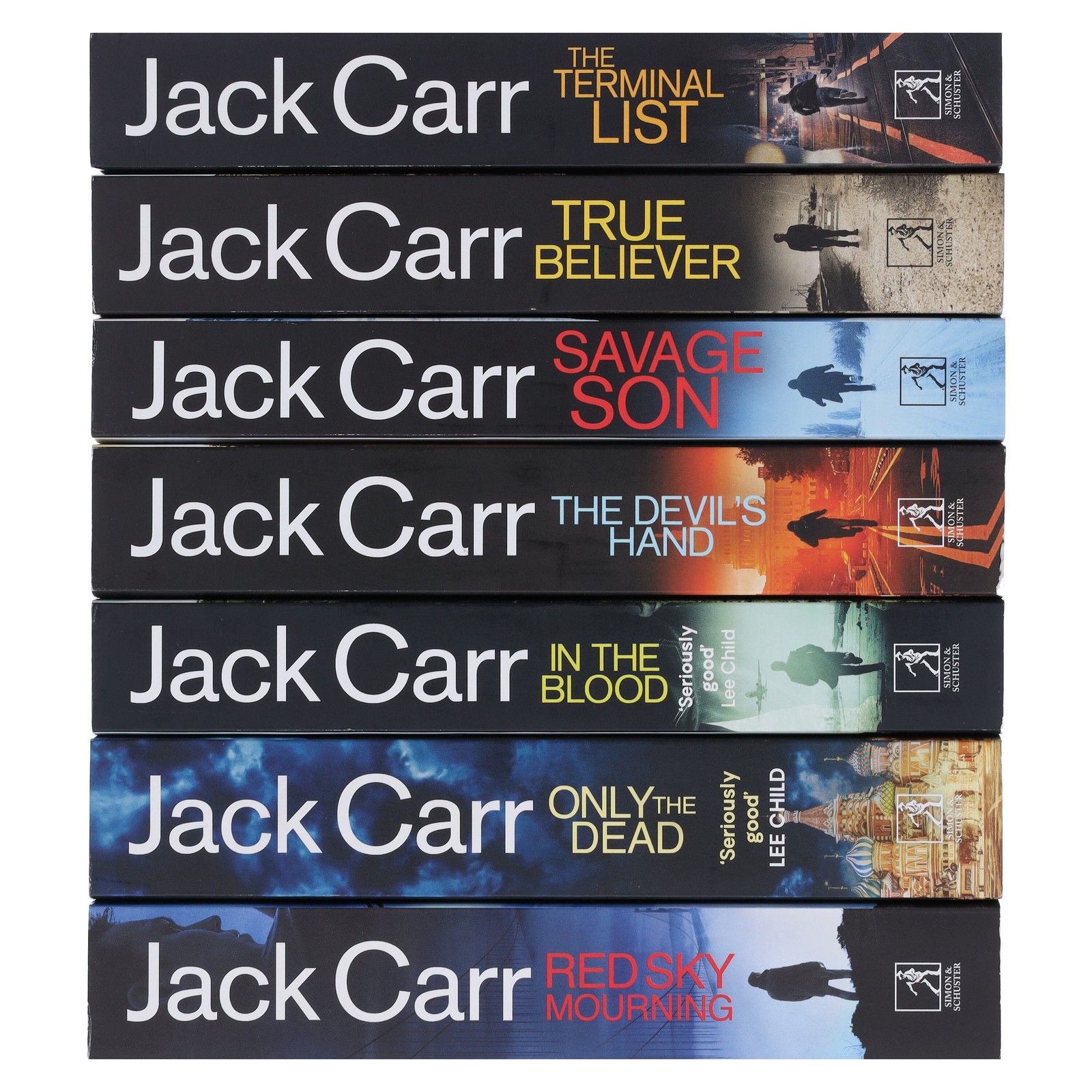 James Reece Series 7 Books Collection Set By Jack Carr – Fiction – Paperback