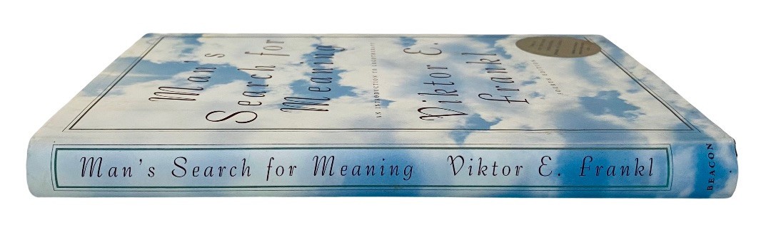 MAN’S SEARCH FOR MEANING by Viktor E. Frankl, Hardcover Book – Good, 4th Ed.