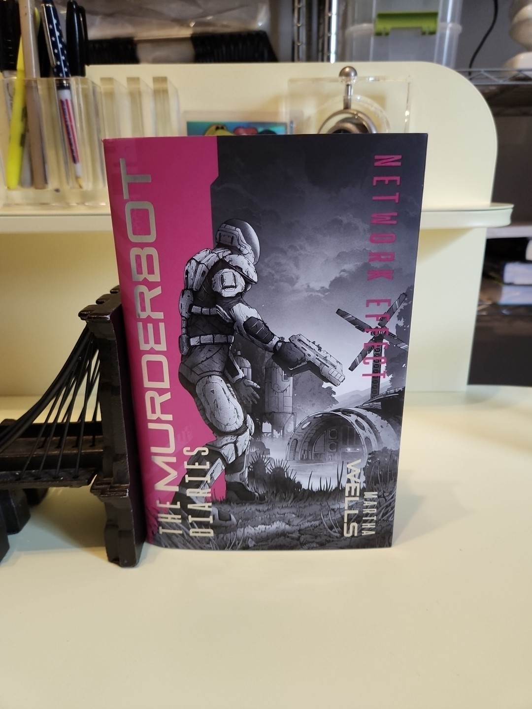 2020 FIRST EDITION THE MURDERBOT DIARIES HC COLLECTIBLE DECOR BOOK S6