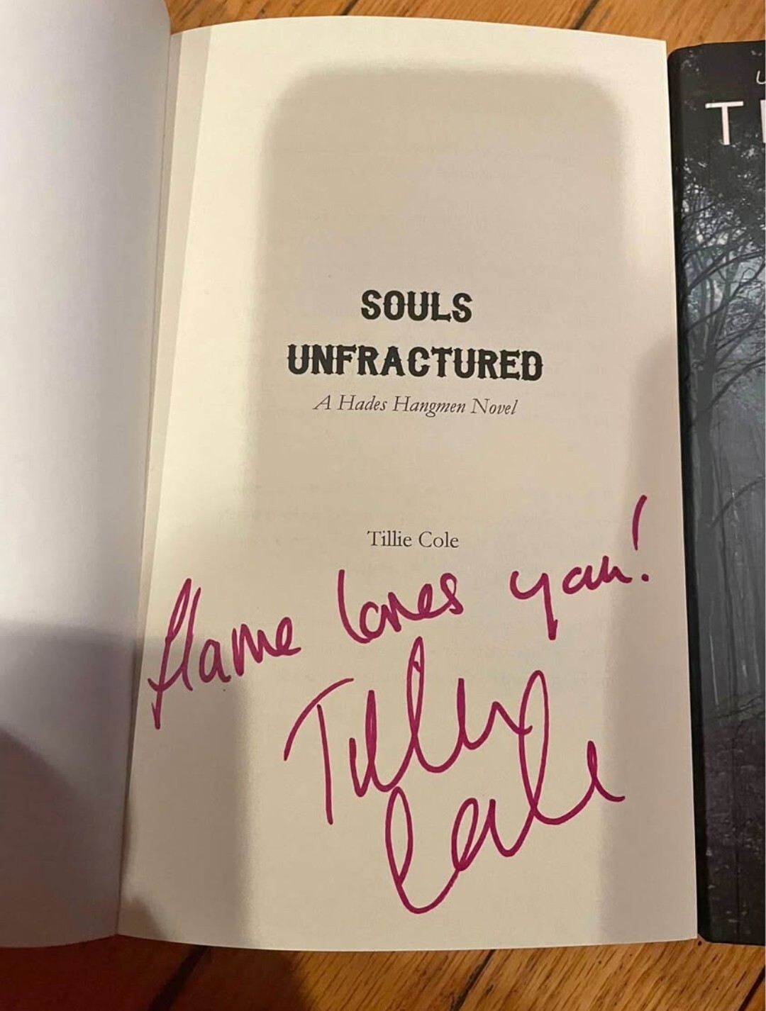 RARE SIGNED OOP Tillie Cole Books