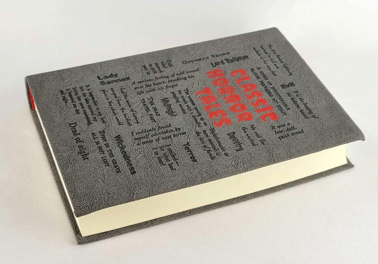 CLASSIC HORROR TALES Stoker Poe James Lovecraft … Flexi Bound Faux Leather NEW