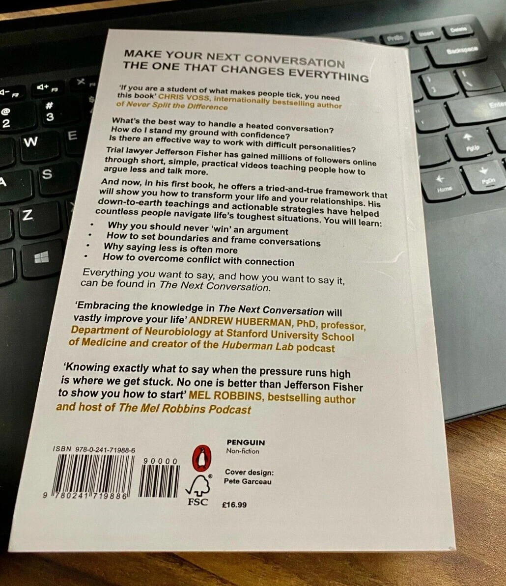 The Next Conversation: Argue Less Talk More by Jefferson Fisher Paperback