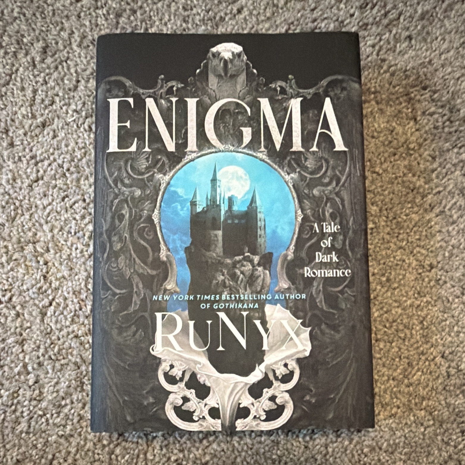 RuNyx Enigma: A Dark Academia Romance Hardcover 2025 Gothic New Adult