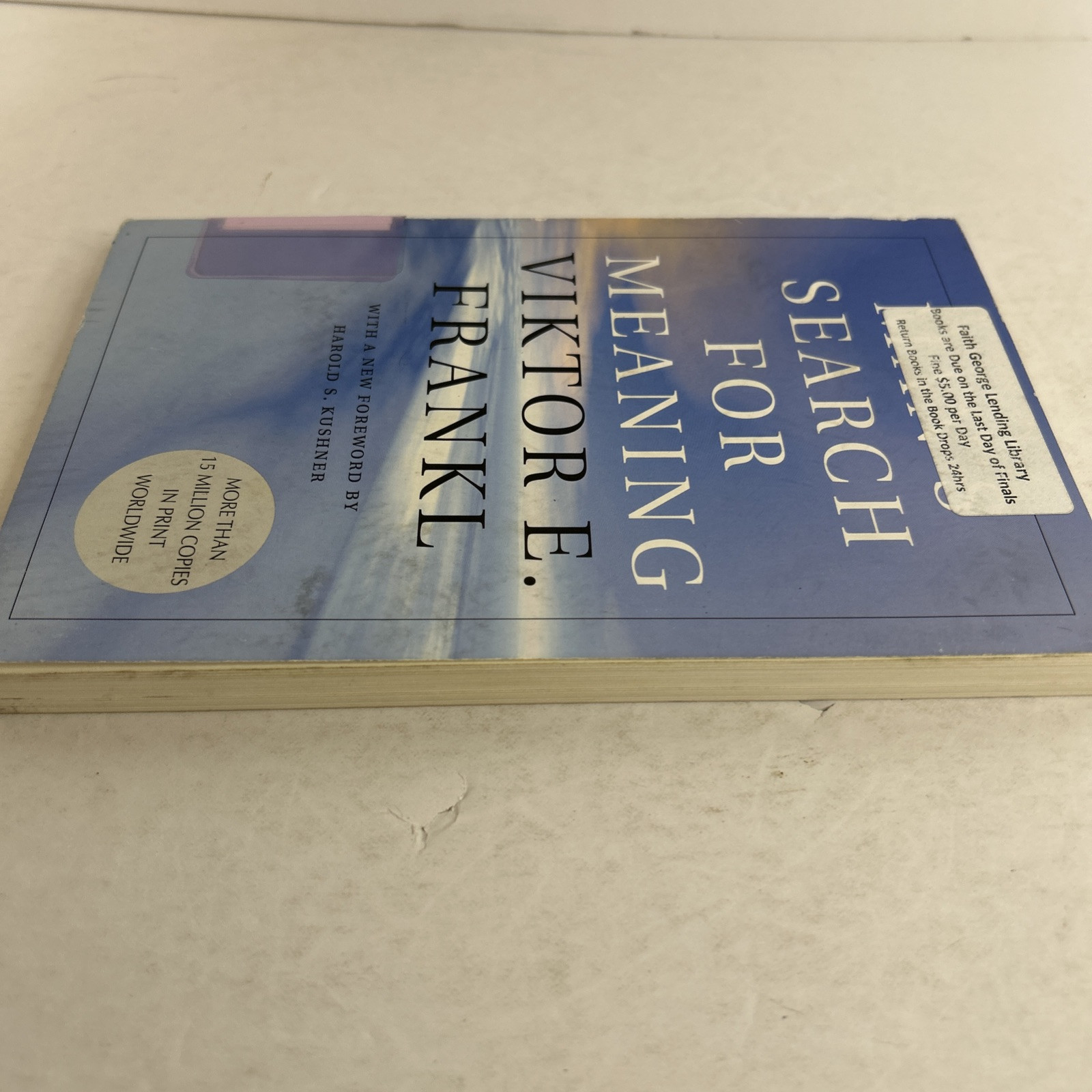 Man’s Search For Meaning by Viktor E. Frankl Paperback