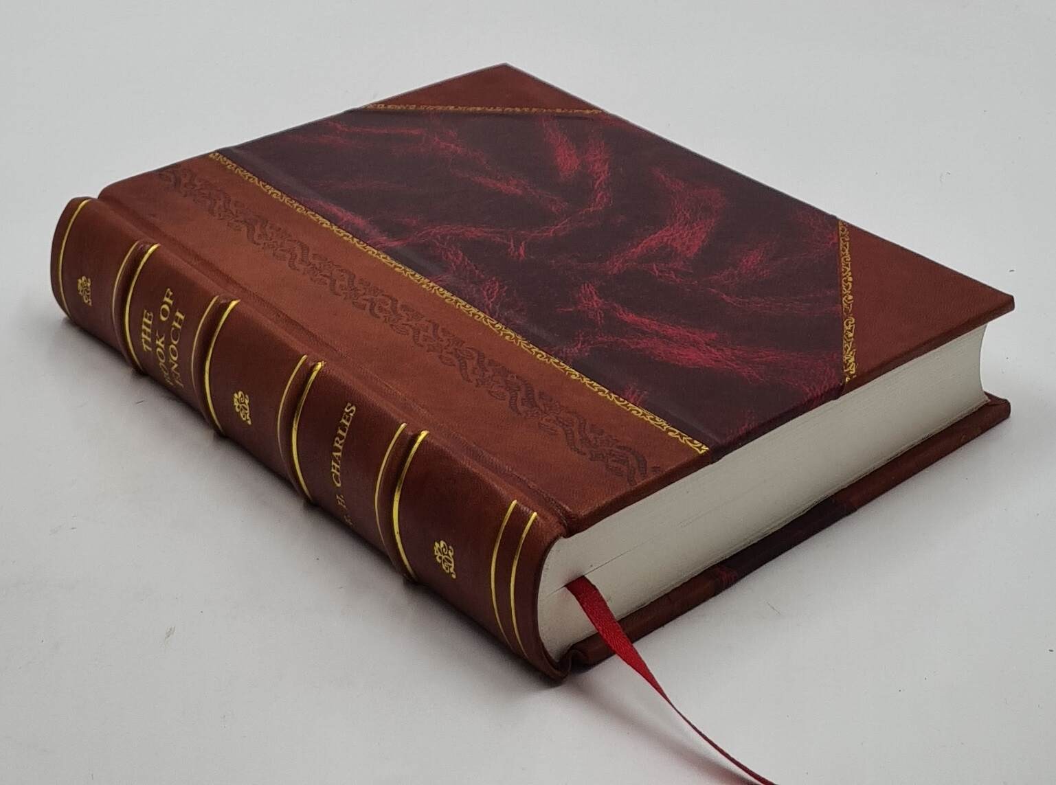 The Book Of Enoch 1893 By Dillmann, R. H. Charles [Leather Bound]