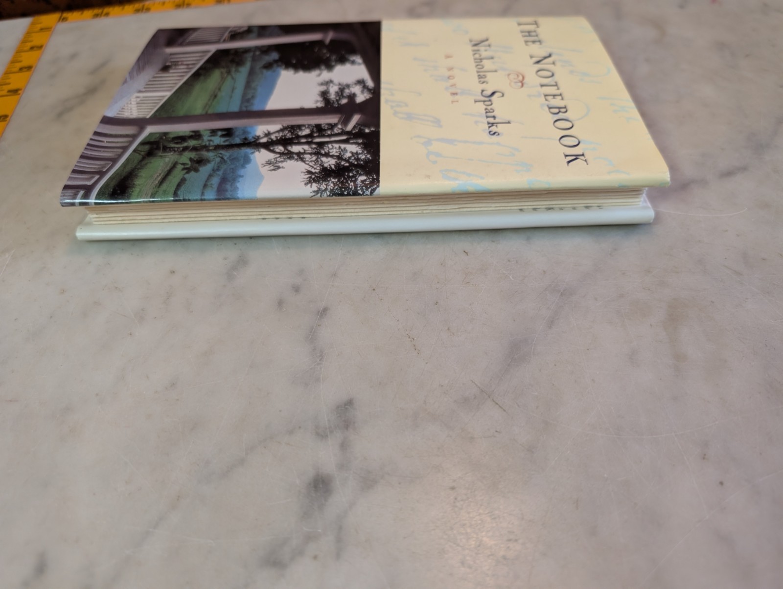 SIGNED The Notebook by Nicholas Sparks 1996 Hardcover DJ First Ed First Print