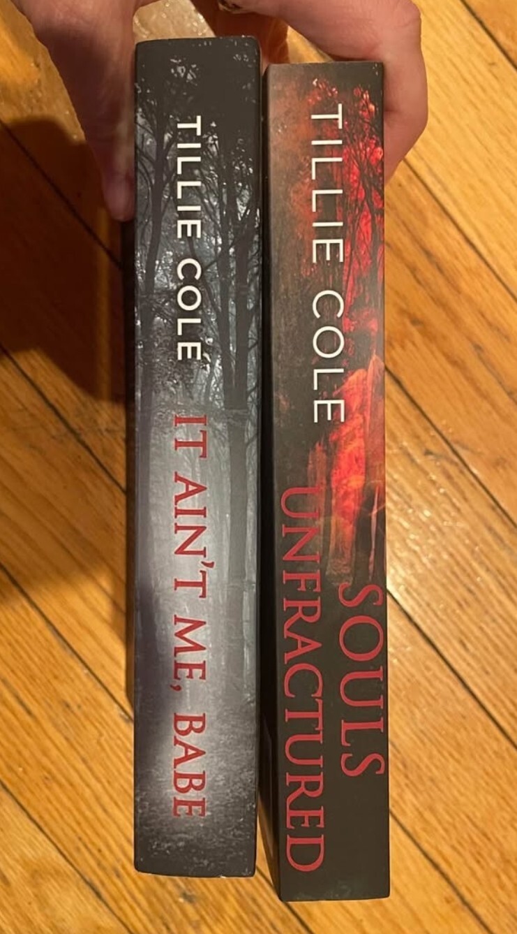 RARE SIGNED OOP Tillie Cole Books