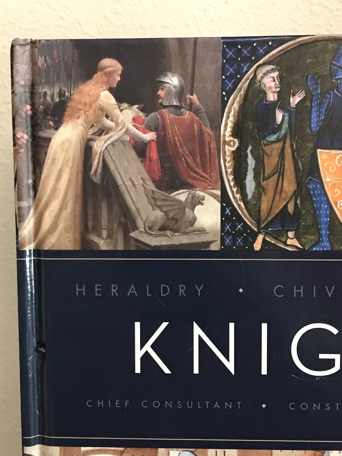 Knights • Heraldry Chivalry Combat Book Medieval Colorful Art 11” x 8.5” READ