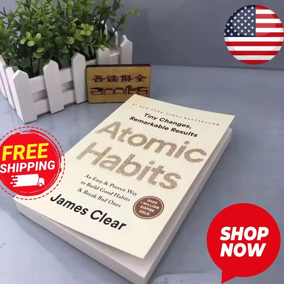 Atomic Habits by James Clear Bestselling Self Help Personal Growth Book