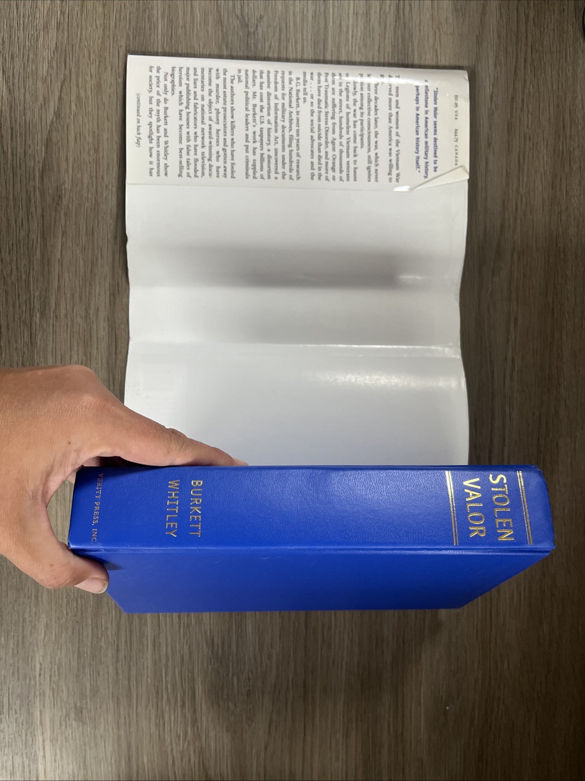 Stolen Valor By B.G. Burkett