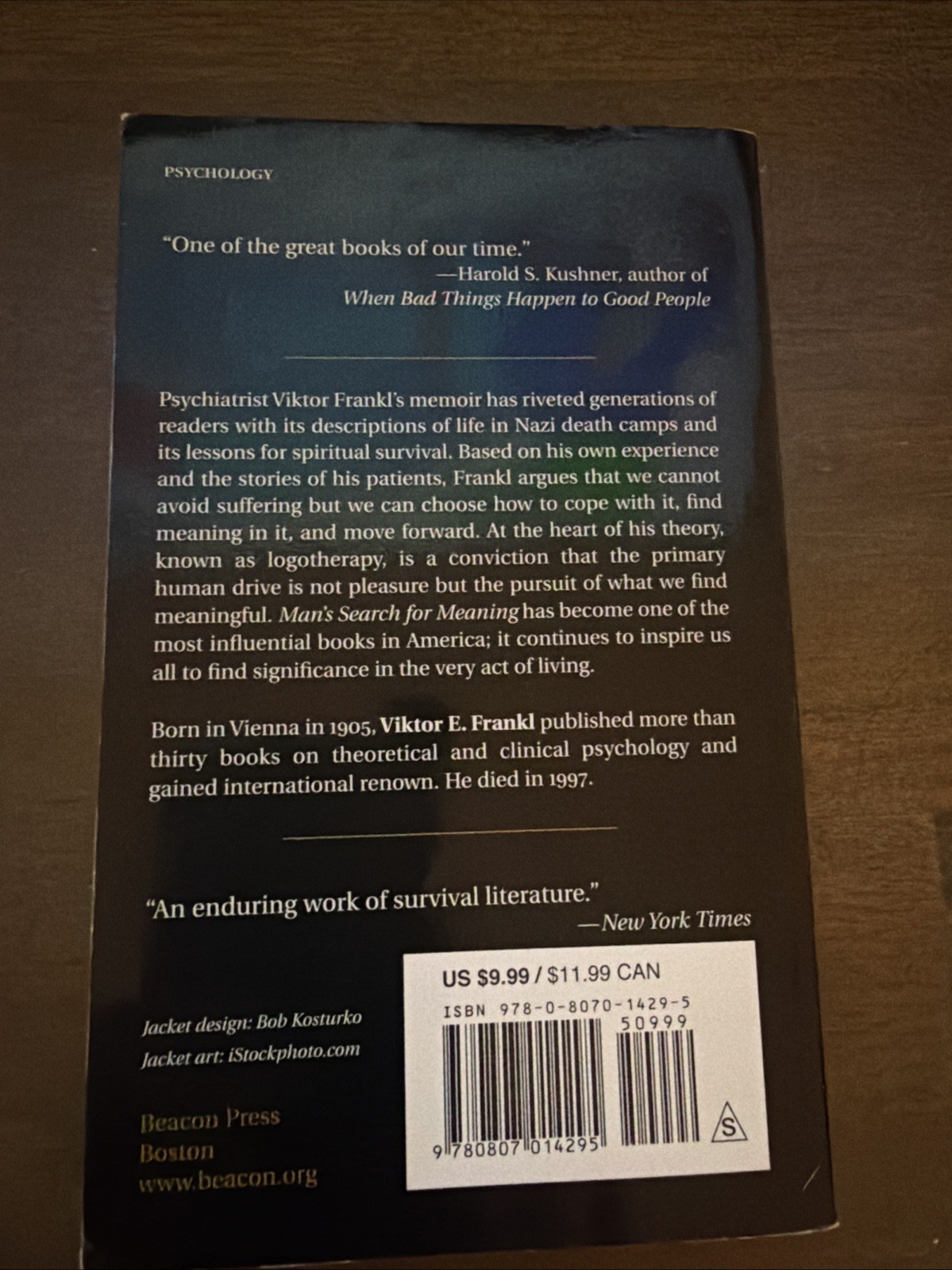 Man’s Search for Meaning by Viktor E. Frankl (2014, Trade Paperback)