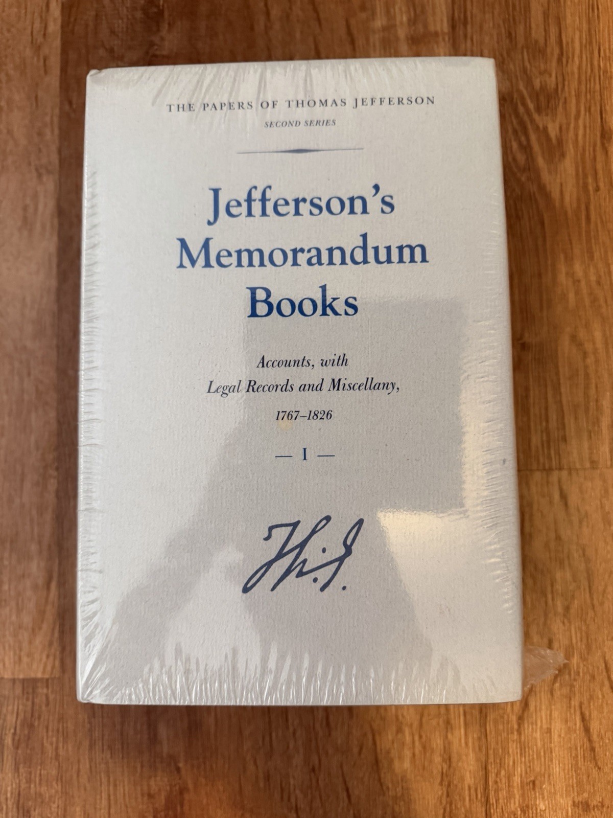 The Papers of Thomas Jefferson: Jefferson’s Memorandum Books HC Box Set 1988