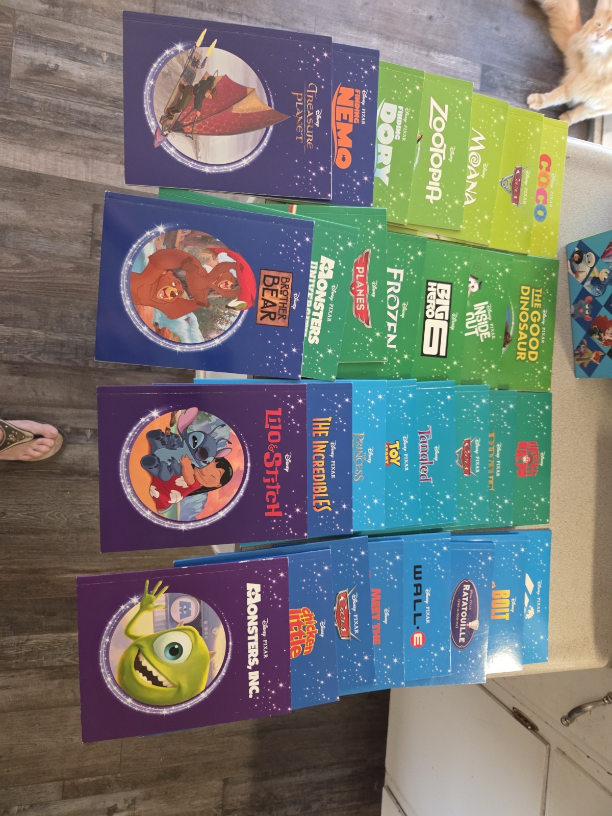 The World of Disney 30-Book Collection Box Set 2018 Disney Pixar Storybooks