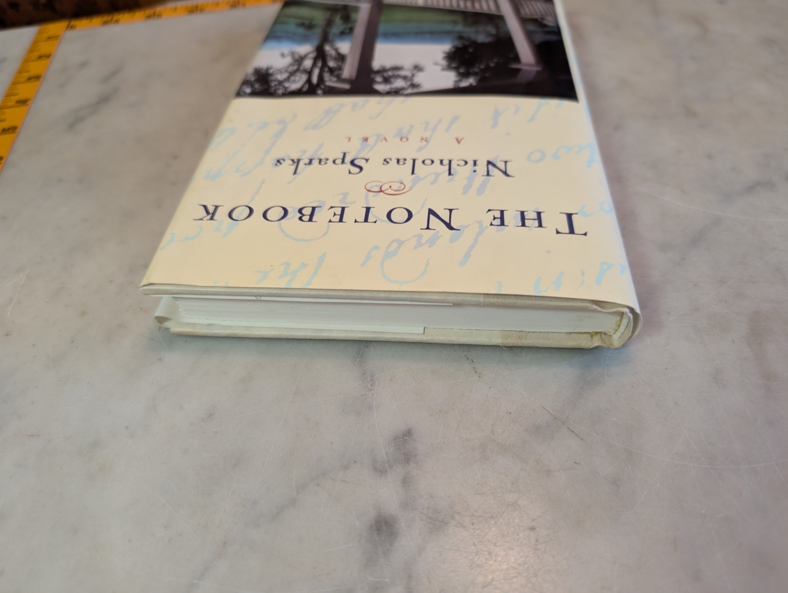 SIGNED The Notebook by Nicholas Sparks 1996 Hardcover DJ First Ed First Print