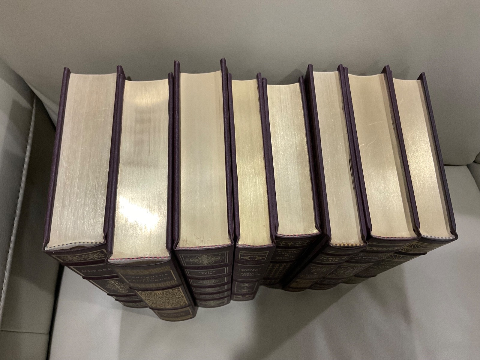 The Franklin Library Lot 8 Classic Literature Books ~ Beautiful ~