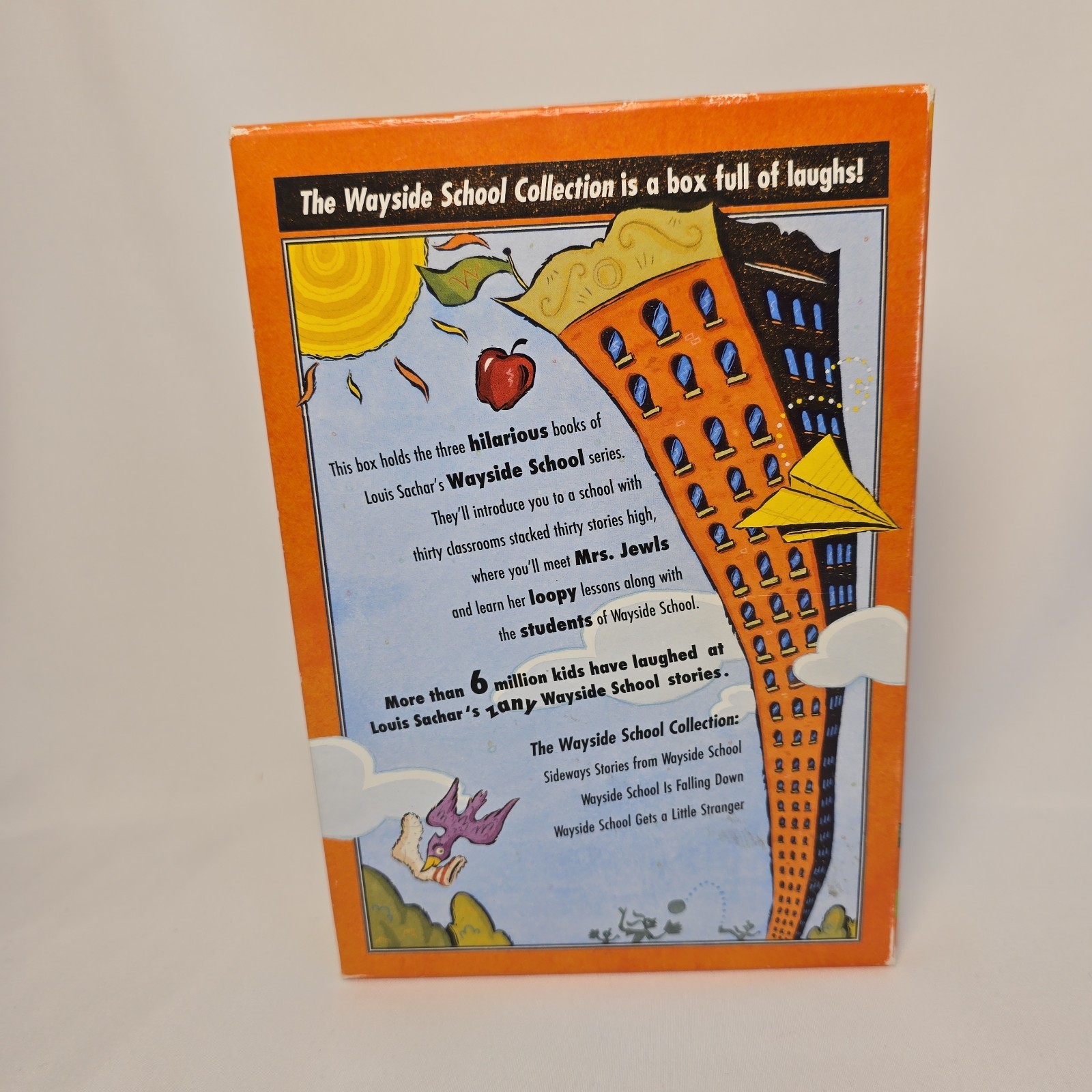 The Wayside School Collection Box Set of 3 Books by Louis Sachar in Slipcase