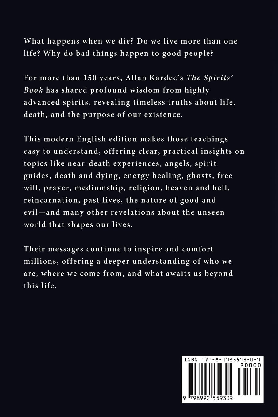 The Spirits’ Book: Modern English Edition: Teachings from Advanced Spirits on Go