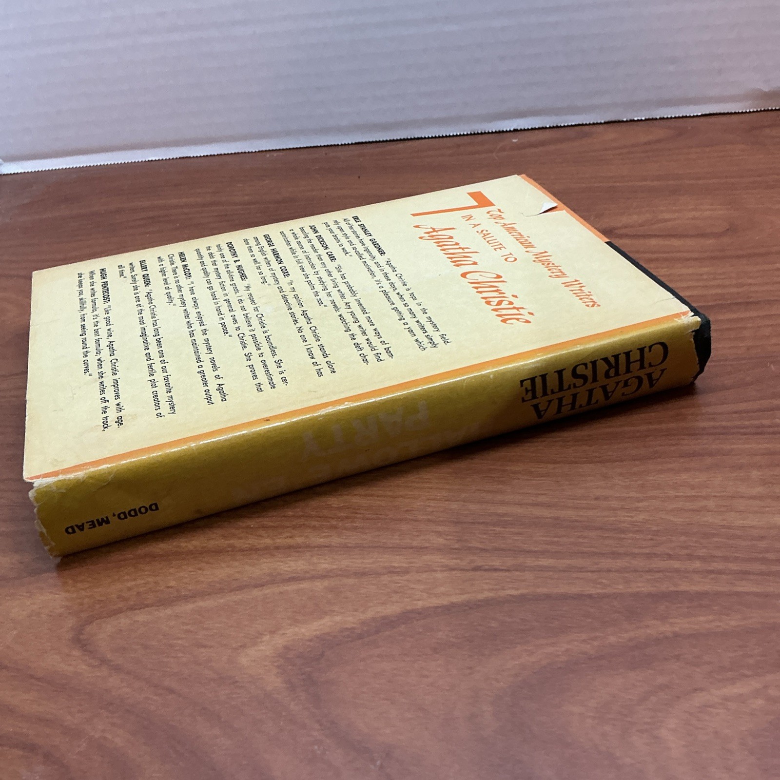 Halloween Party Agatha Christie 1969 Book Club Edition Hard Cover w/DJ